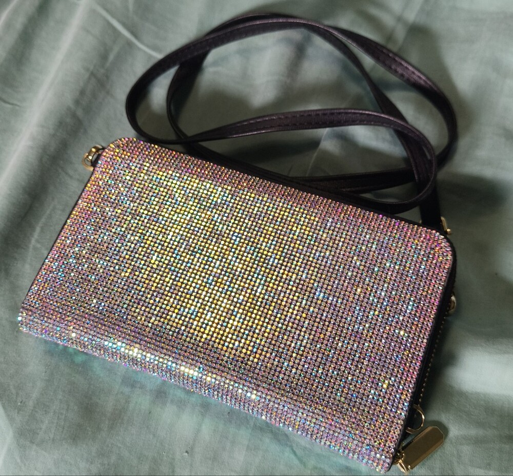 Rhinestone Crossbody Bag!